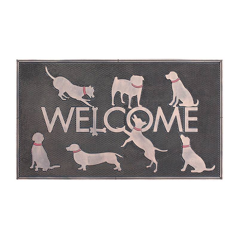A1HC Rubber Pin Mat, Beautifully Copper Finished 18" X 30"