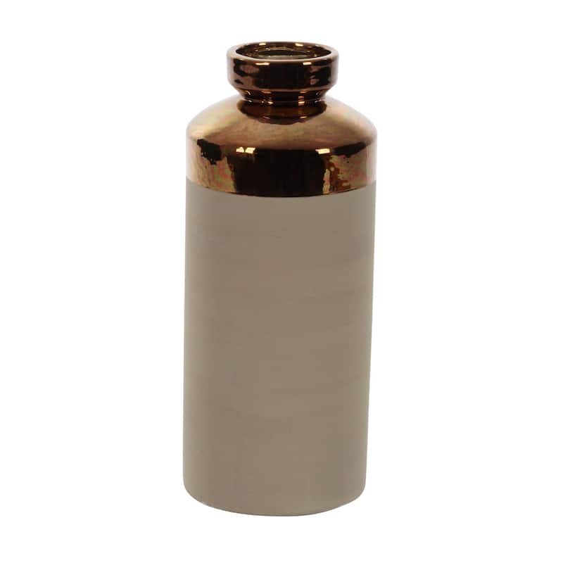 Grey Ceramic Contemporary Vase (Set of 3)