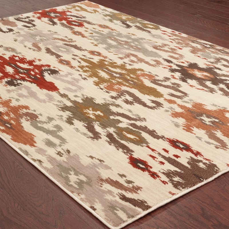 Style Haven Cassandra Tribal Ikat Area Rug