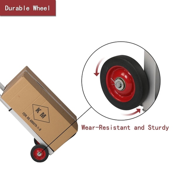 2 wheel discount luggage cart