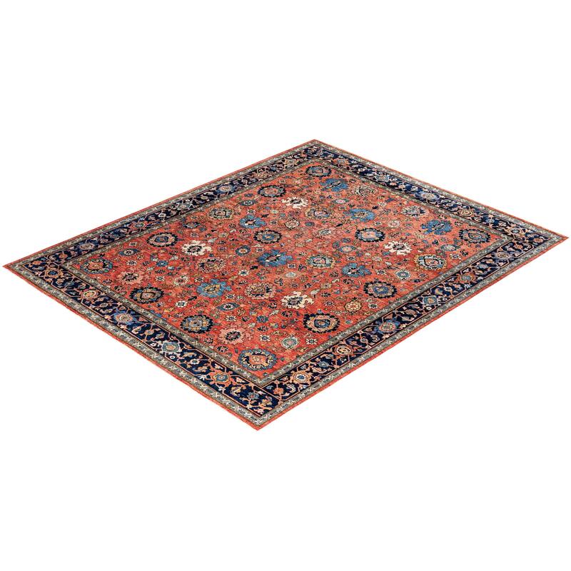 Serapi One-of-a-Kind Hand-Knotted Area Rug - Red - 8' 3" x 10' 2"