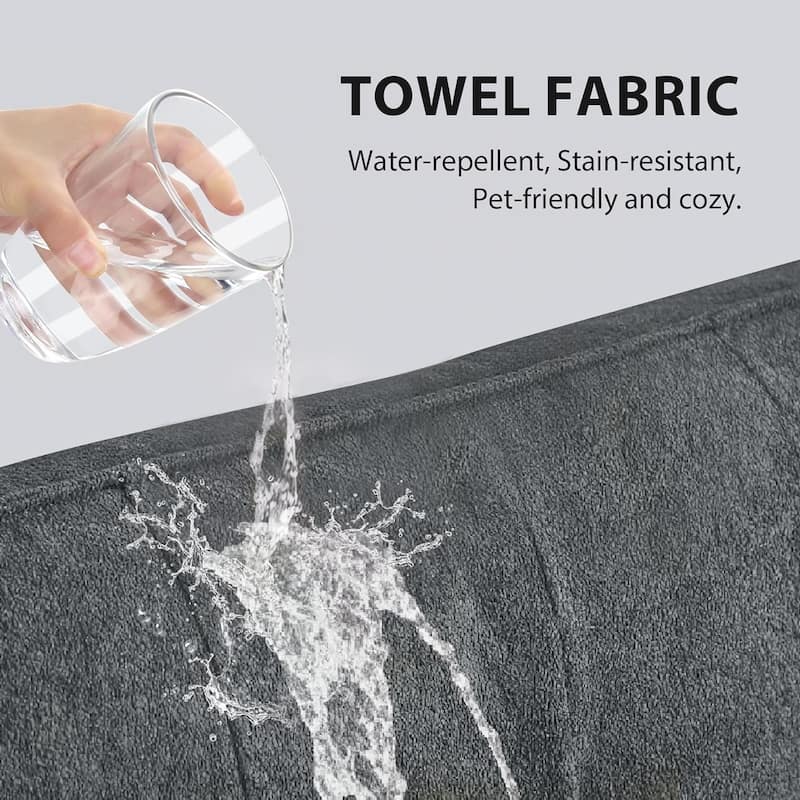 Convertible Sofa Bed,3 in 1 Pull Out Couch,Loveseat Sleeper with Adjustable Backrest,Side Pocket,USB Charging Port