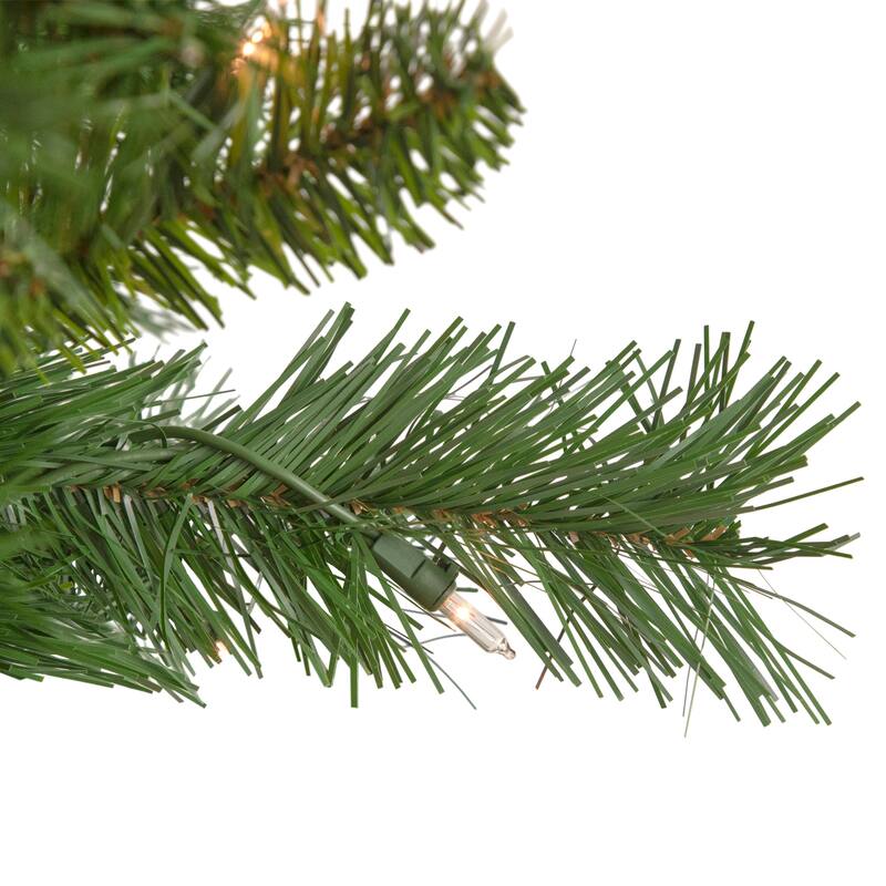 Pre-Lit Full Chatham Pine Artificial Christmas Tree - 7.5' - Clear Lights - 7.5 Foot