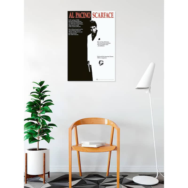 Scarface Movie Poster Art Poster - 24 x 36 Inch