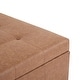 preview thumbnail 11 of 51, Carlsbad Tufted Square Storage Ottoman by Christopher Knight Home