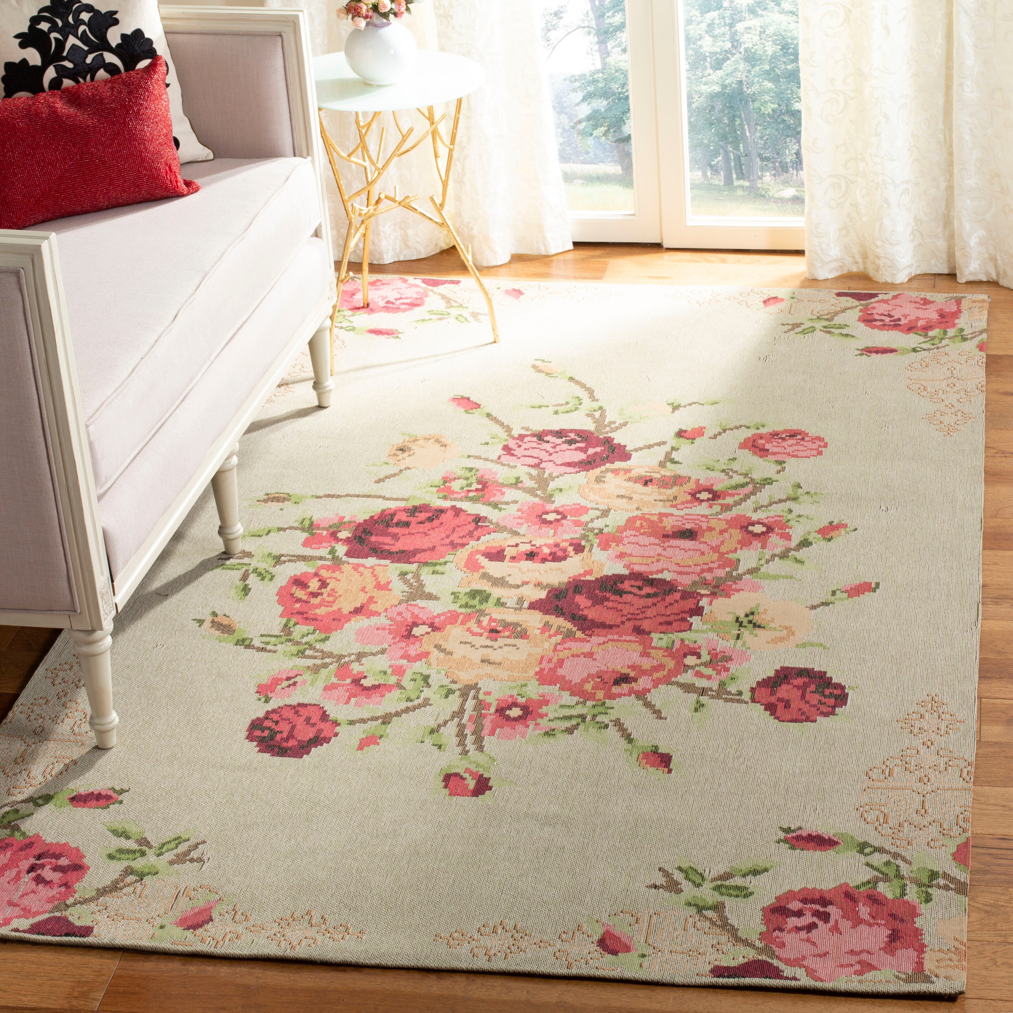 Safavieh Clic Vintage Boho Nell Oriental Cotton Rug Safavieh Clic Vintage Boho