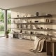 preview thumbnail 9 of 34, Meble Furniture Gravity 2X Modern Bookcase, 141.8W x 15.8D x 65.6H inches, Matte Finish, European Craftsmanship