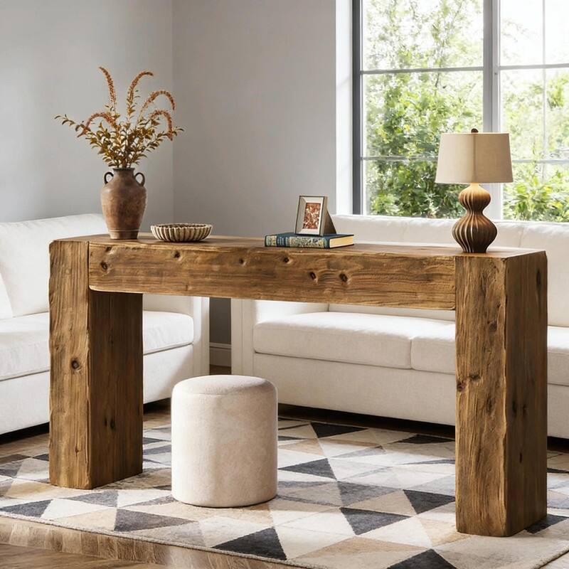 Versatile Wood Console