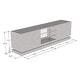 preview thumbnail 12 of 18, Qiu Modern Glossy White 63- OR 79-inch TV Console