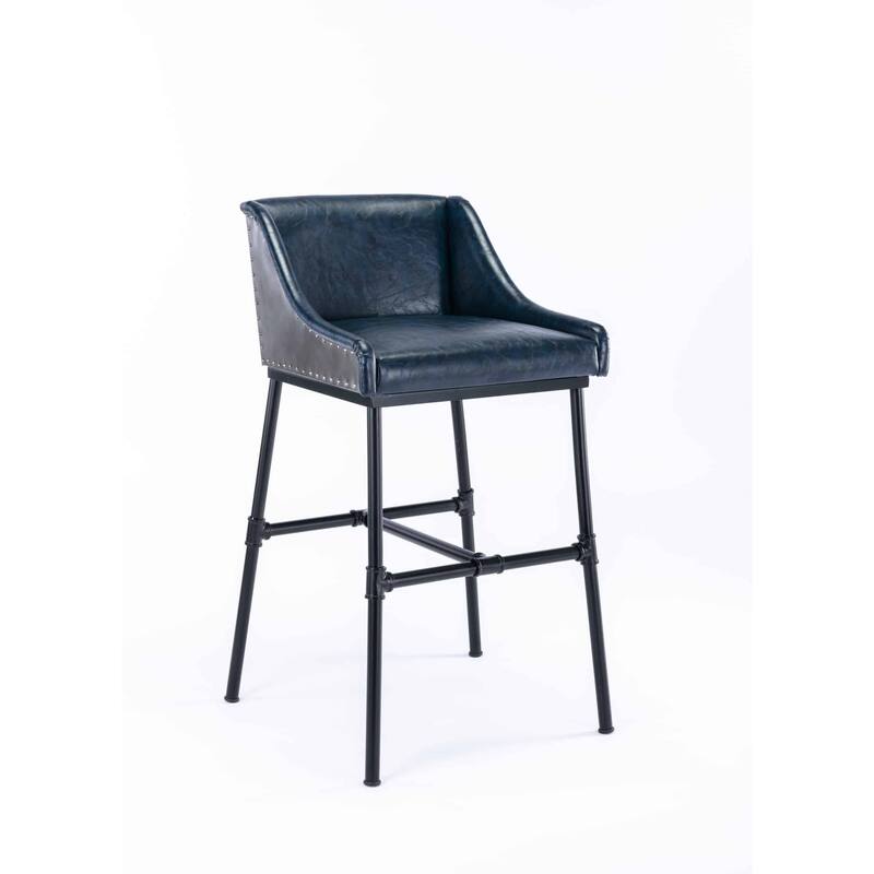 Parlor Adjustable Upholstered Bar Stool