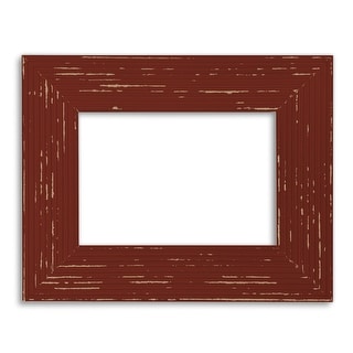 Retro Grooves Rust Handmade Frame - Bed Bath & Beyond - 33045746
