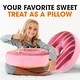 preview thumbnail 8 of 23, Cheer Collection Reversible Plush Donut Throw Pillow