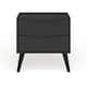 Carson Carrington Bodo Mid-century Modern 2-drawer Nightstand
