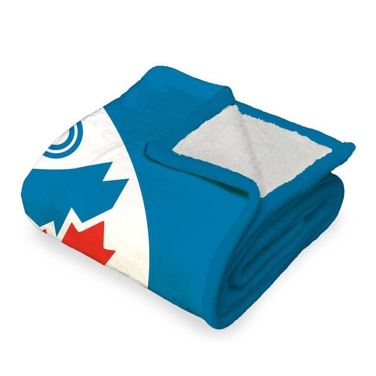 MLB CC Throwback Silk Touch Sherpa Throw Blanket