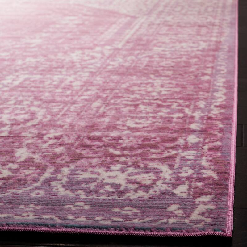 SAFAVIEH Valencia Burcu Distressed Vintage Boho Oriental Polyester Rug
