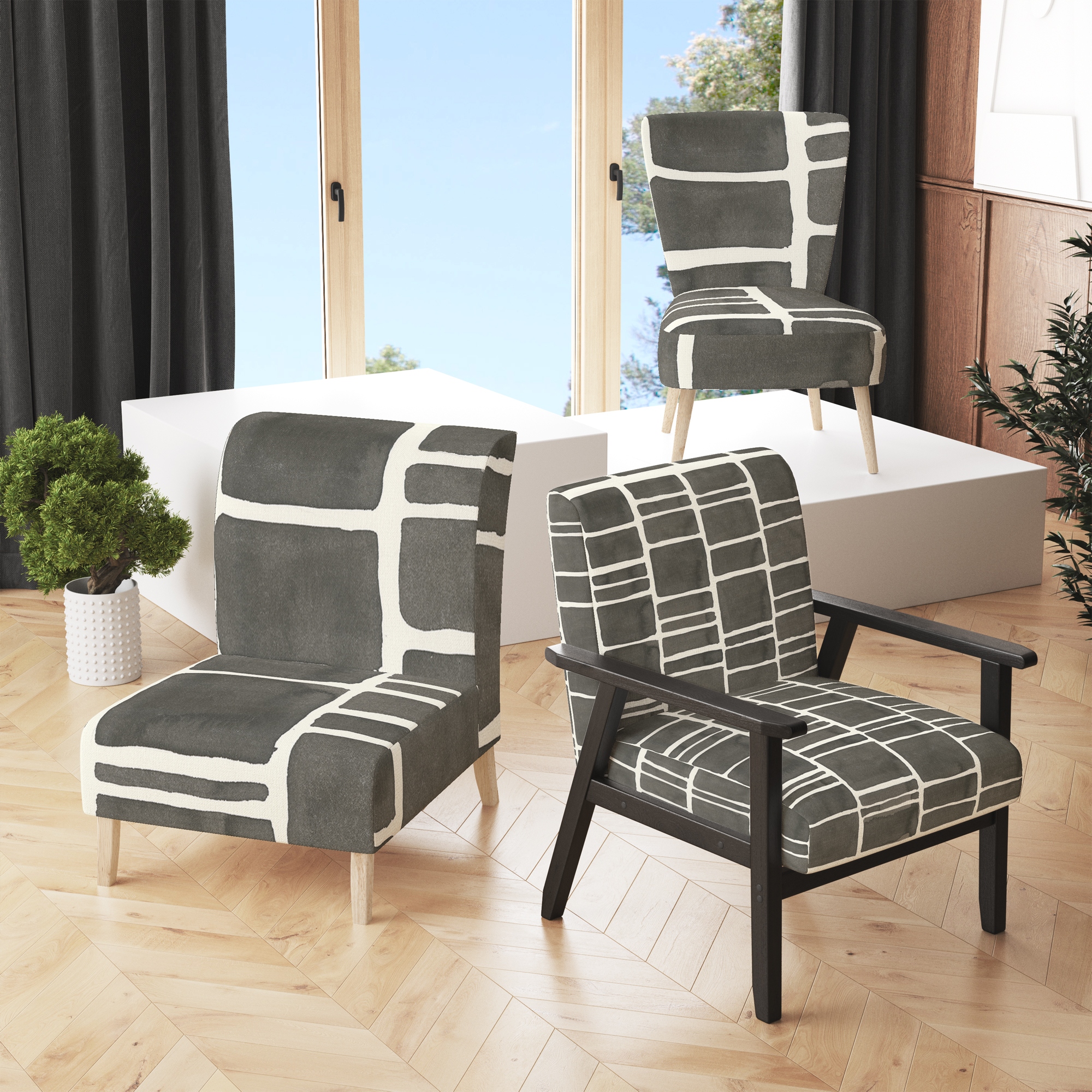 Transitional 2025 accent chairs