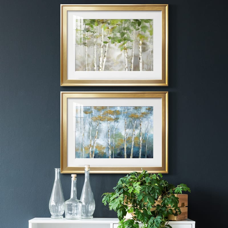 Evergreen Forest Premium Framed Print - Ready to Hang