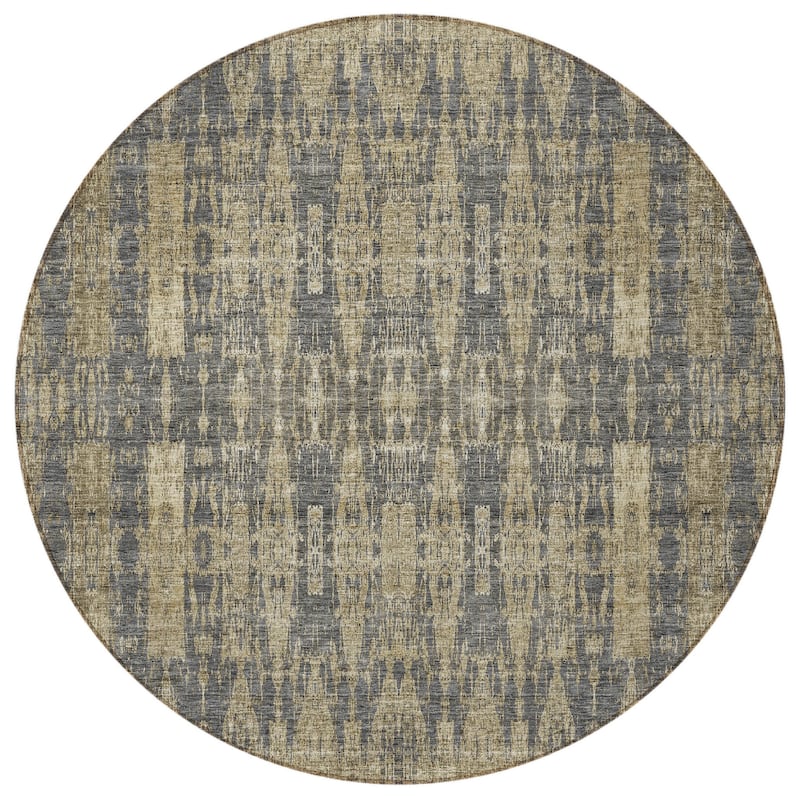 HomeRoots Moroccan Transitional Rectangle Outdoor Rug