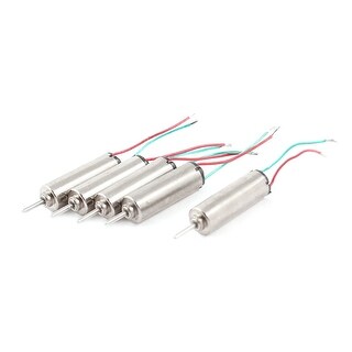 Moteur Coreless 4.5V 31440 RPM - Lot De 4 Micro Moteurs 4x12 Mm - Pour Modèles Réduits, Drones, Hélicoptères RC