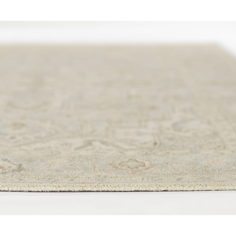 Momeni Pasha Medallion Hand Tufted Wool and Cotton Area Rug