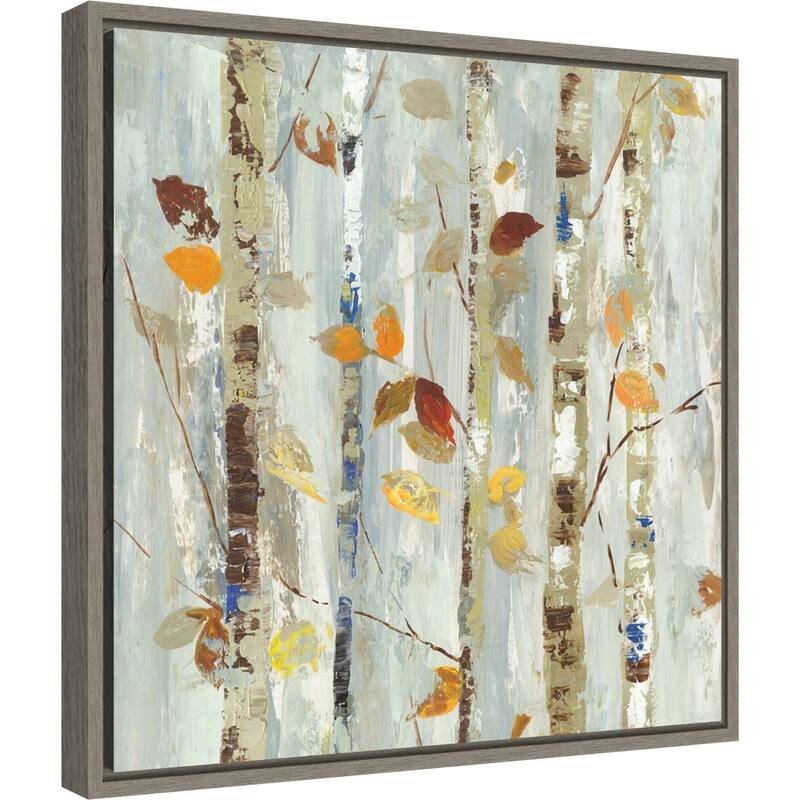 Autumn Petals (Leaves) by Allison Pearce Framed Canvas Art
