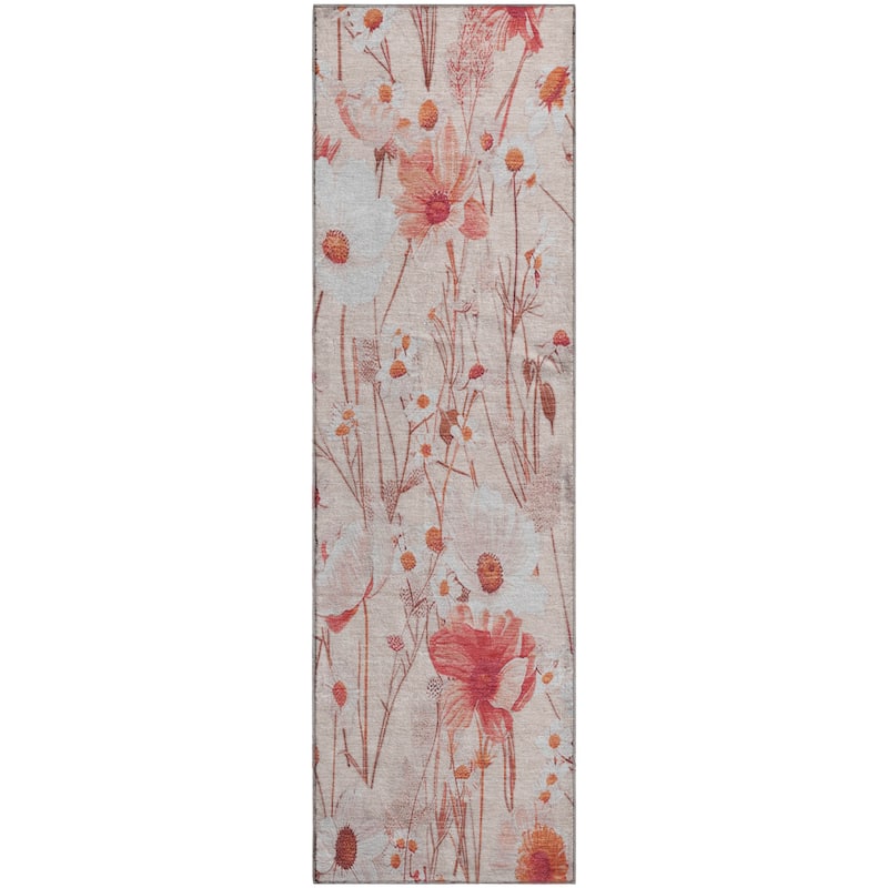 Premium Washable Super Soft Floral Mayfield Rug