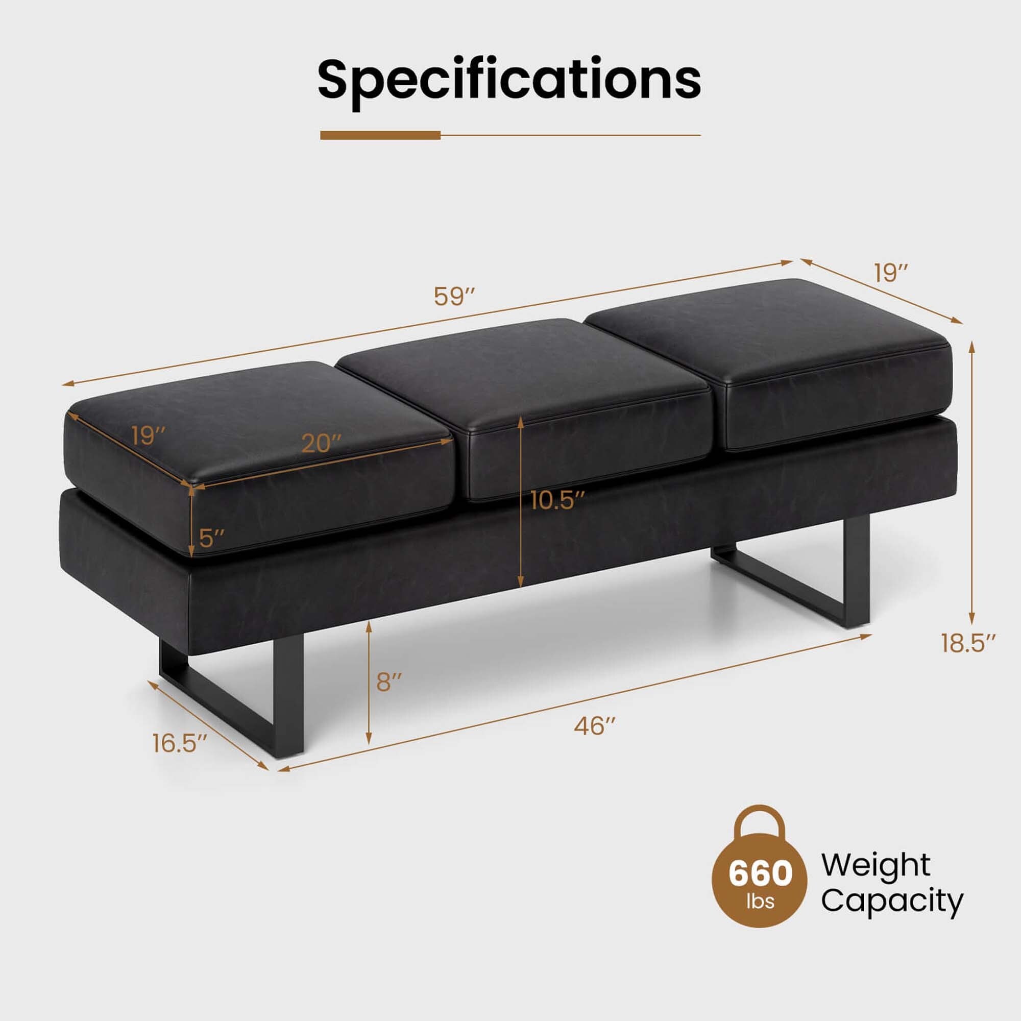 Costway-Waiting-Room-Bench-
