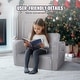 preview thumbnail 18 of 47, Kids Couch, Toddler Couch Sofa Bed Fold Out, Convertible Sofa to Lounger, Kids Chair Seat Playroom Furniture