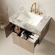 preview thumbnail 70 of 98, Floating Bathroom Vanity with 3 Pre-drilled Faucet Holes