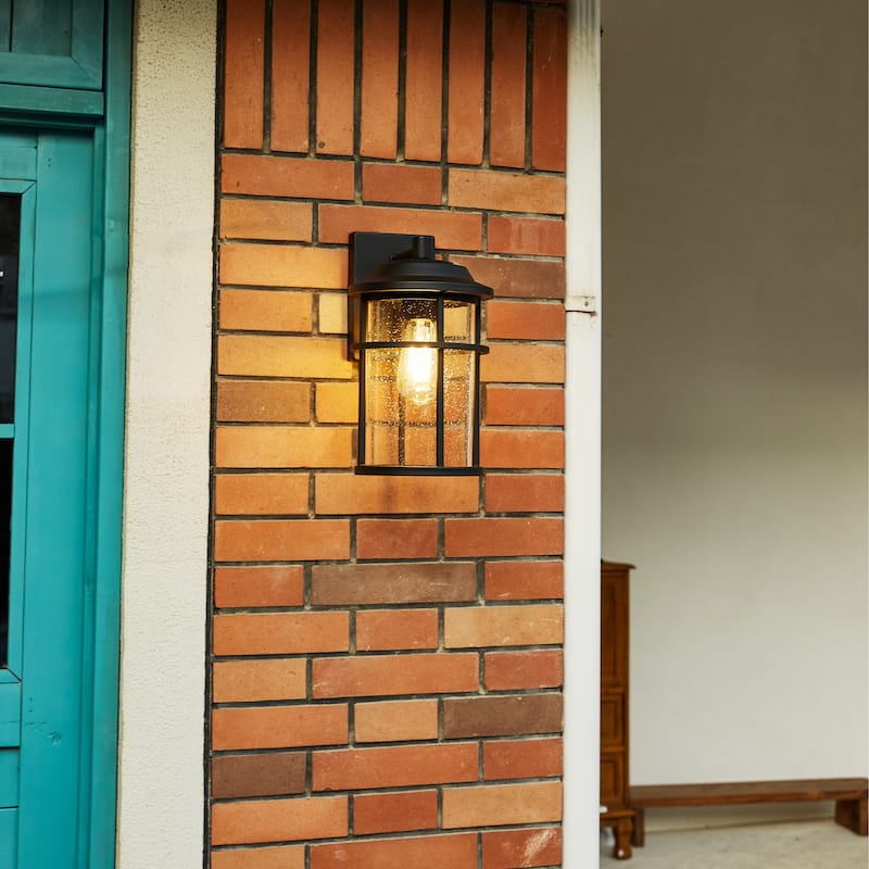 1-Light Outdoor Wall Sconce - 7.55"x9.6"x13.2"