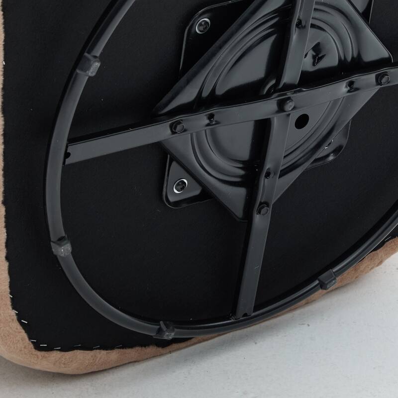 Christopher Knight Home - Plush Modern Swivel Upholstered Club Chair with Ergonomic Barrel Comfort