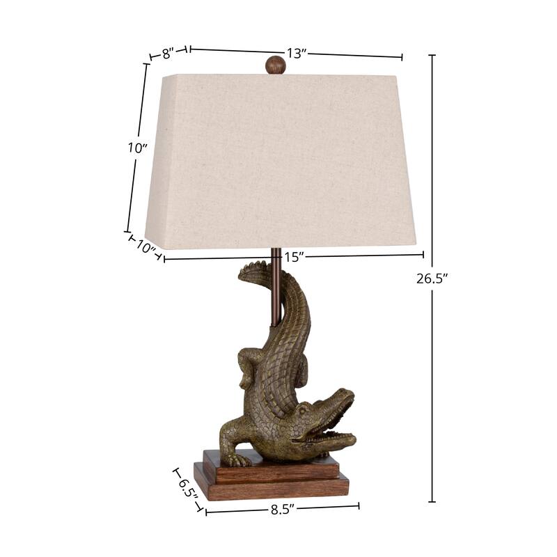 Polyresin Table Lamp - 27