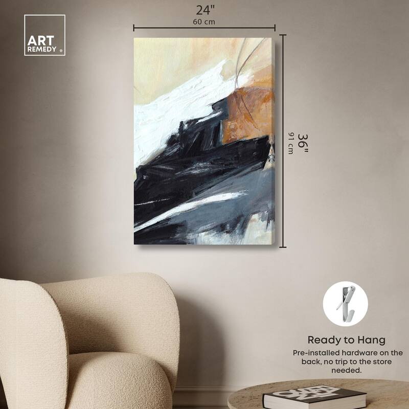 Wandering Moments II Canvas by Art Remedy, Gallery Wrapped