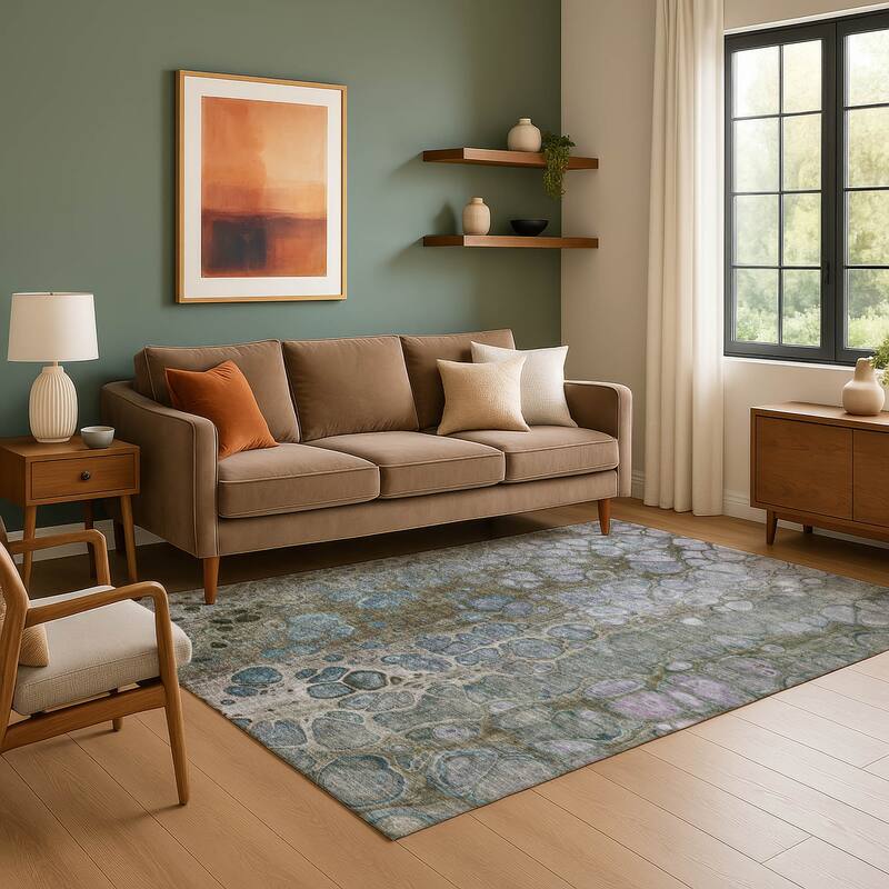 Premium Washable Super Soft Modern Abstract Mayfield Rug