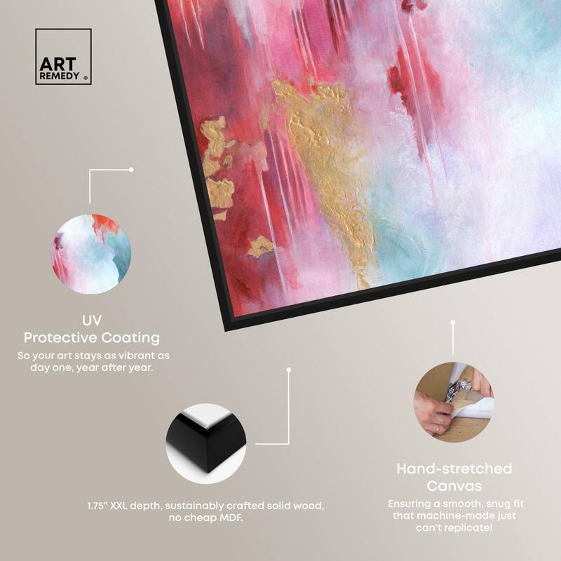Rolling in Love Canvas by Art Remedy