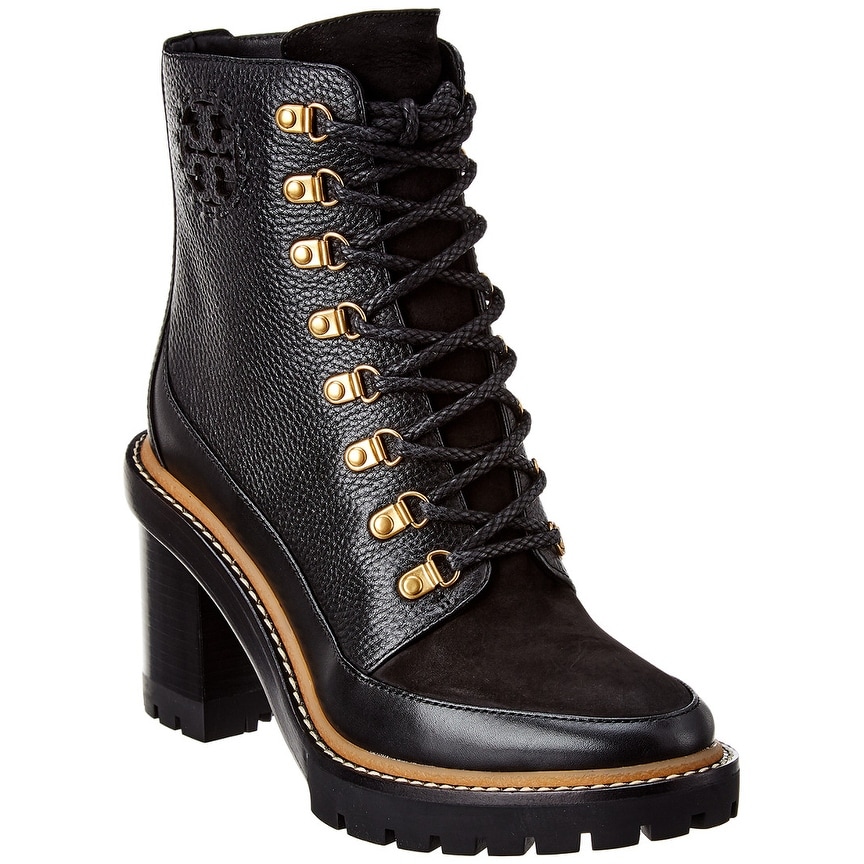 miller leather lug sole bootie