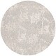 preview thumbnail 48 of 57, SAFAVIEH Handmade Glamour Maimu Modern Wool Rug 6' Round - Grey/Ivory - Round