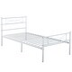 preview thumbnail 9 of 10, Simlife Easy to Set -up Twin/Full/ Queen Metal Bed Frame White