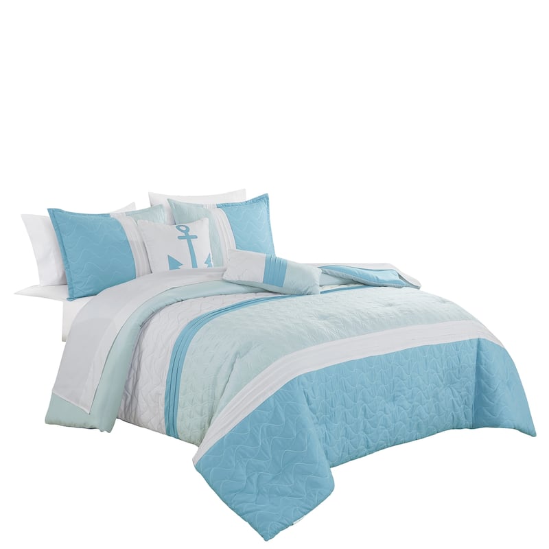 Anchors Luxury 9 Piece complete bed in bag set