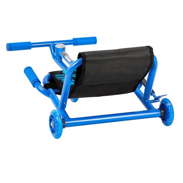 Ride on Scooter Zig-Zag Motion Drift Cart with Comfortable Handle