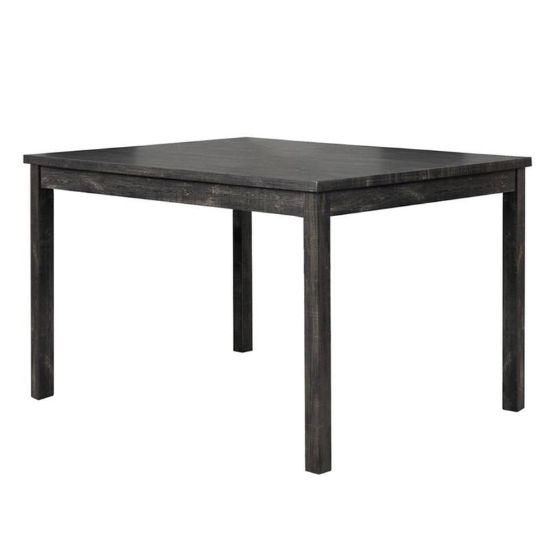 Best Master Furniture 48 x 36 Inch Rustic Farmhouse Rectangular Dining Table