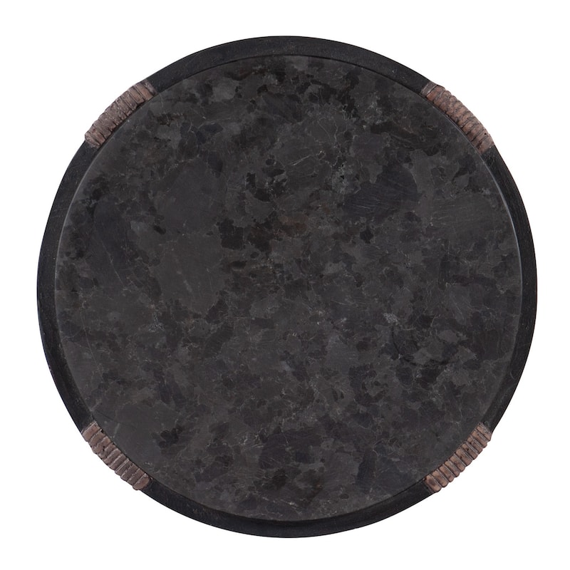 Melange Burbank Round Accent Table - 16.5"W x 16.5"L x 24.5"H