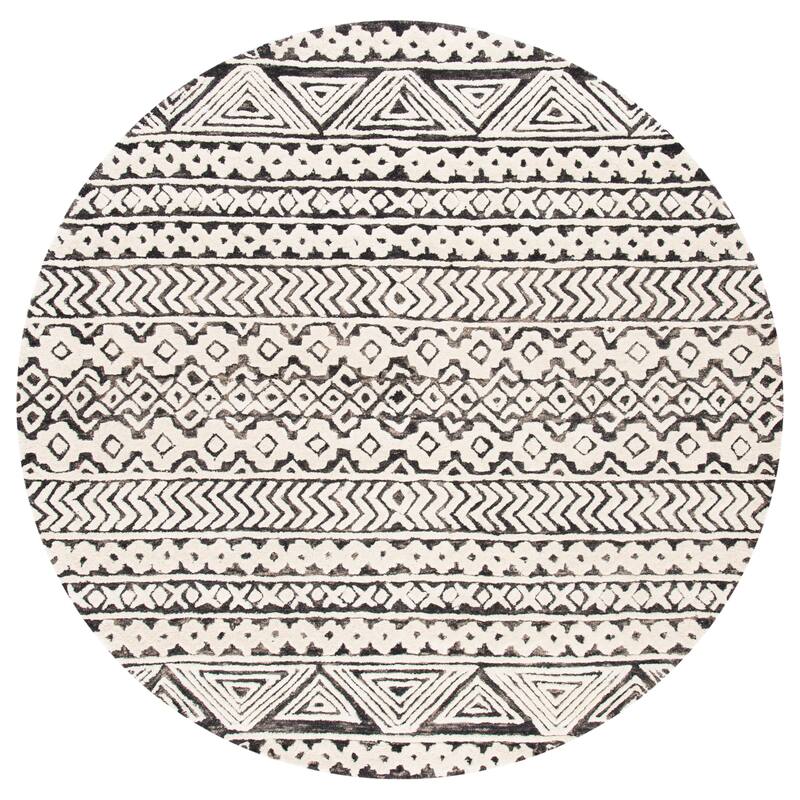 SAFAVIEH Handmade Abstract Kama Modern Moroccan Wool Rug