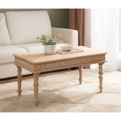 Kate and Laurel Patresa Rectangle Coffee Table - 36x20x18