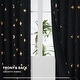 preview thumbnail 4 of 54, Deconovo Gold Star Foil Room Darkening Curtains for Kids 2 Panels