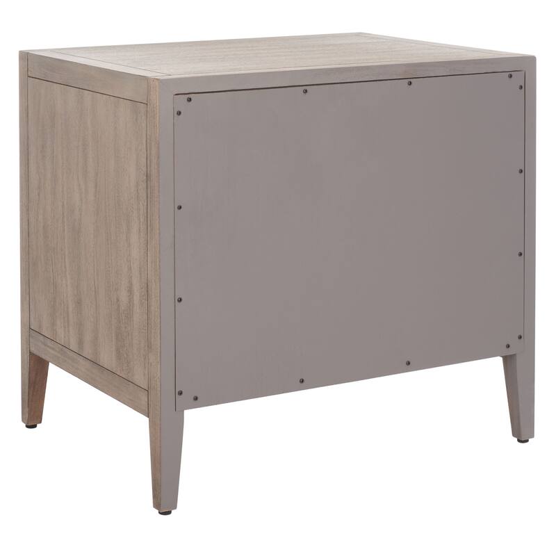 SAFAVIEH Couture Sija 3-Drawer Wood Nightstand