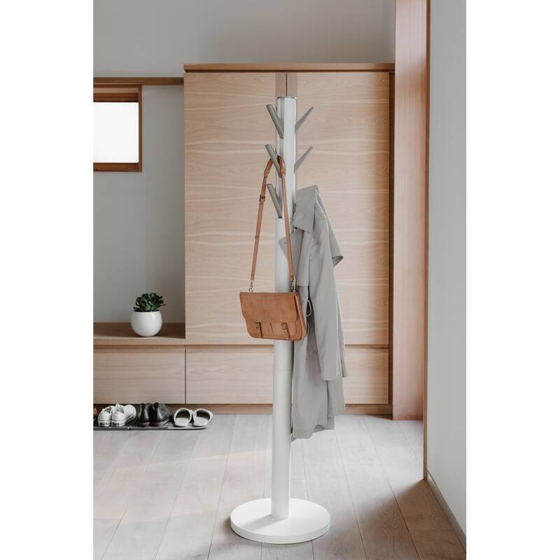 Umbra 320361 Flapper 16 x 66" MDF and Steel Coat Rack