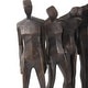 preview thumbnail 5 of 8, Allan Andrews Bronze Resin Abstract Line Up Sculpture