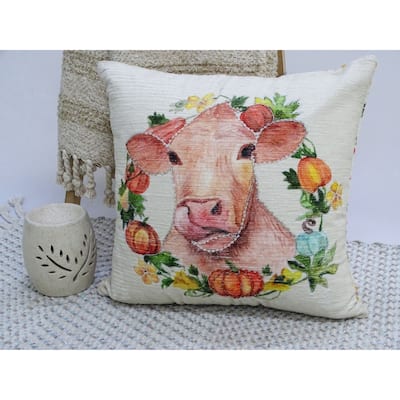 Vibhsa 20" x 20" Decorative Throw Pillow