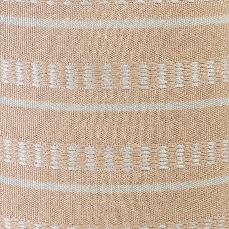 Sevita Dash and Stripe Geometric Indoor Outdoor Pouf - 20" x 20" x 20"